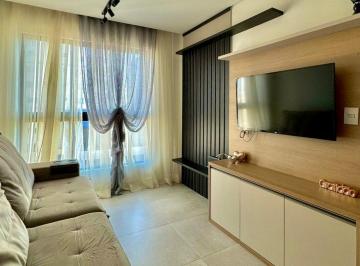 Apartamento · 76m² · 2 Quartos · 1 Vaga · Apartamento em quadra mar com 2 suítes no Centro de Navegantes/SC