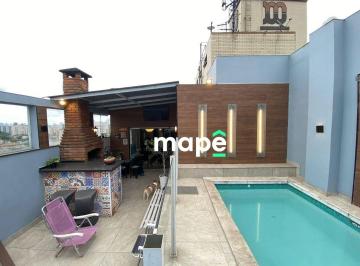 f9f1a4de48f4469eb61bba98799c56b4cd6a75b2 · Cobertura à venda, 254 m² por R$ 1.440.000,00 - Macuco - Santos/SP