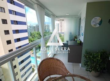 Foto 01 · Alphaville Salvador 1 - 2/4 sendo uma suíte - 79 m² - Andar alto - Varanda - Home Office - 1 vaga