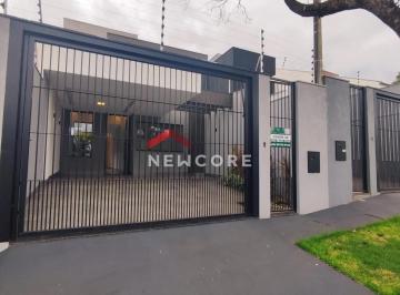 Casa · 117m² · 3 Quartos · 2 Vagas · Casa em  Rua Pioneiro Aníbal Borin - Jardim Paris - Maringá/PR
