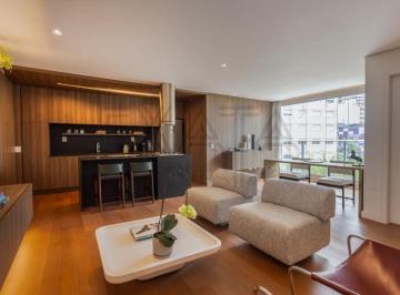 Foto 01 · Apartamento de Luxo para Locação em Cerqueira César - 1 Quarto, 1 Suíte, 3 Salas, 2 Banheiros, 1 Vag