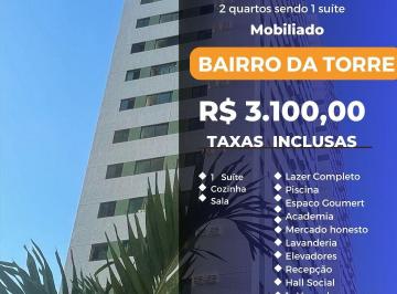 Apartamento de 2 quartos, Recife · Alugo apartamento mobiliado- 2qts sendo 1 suíte