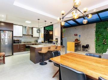 Casa de 4 quartos, Curitiba · Casa Triplex à venda em Condomínio Fechado no Portão, 4 dormitórios, 2 vagas 