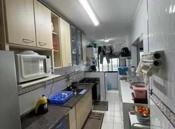 Apartamento de 2 quartos, Praia Grande · Aviação frente mar com lazer total