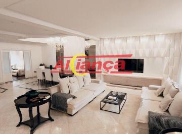 Casa · 300m² · 3 Quartos · 3 Vagas · Lindo sobrado alto padrão a venda Bosque Maia