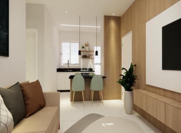 Apartamento · 55m² · 2 Quartos · 1 Vaga · Apartamento à venda, 2 quartos, 1 suíte, 1 vaga, Santa Branca - Belo Horizonte/MG