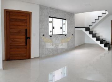 Casa · 174m² · 3 Quartos · 2 Vagas · Sobrado com 3 Suítes para Comprar, 174m² - Campestre, Santo André/SP. 