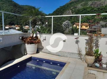 485e5d0a053c6661a5b1af6bde9310c5151d60d9 · Cobertura com 3 dormitórios à venda, 215 m² por R$ 2.000.000,00 - Itacoatiara - Niterói/RJ