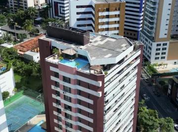 Apartamento · 520m² · 5 Quartos · 4 Vagas · Cobertura para Venda em Salvador, Pituba, 05 suítes, 8 banheiros, 4 vagas