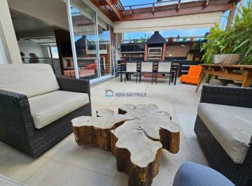 Apartamento · 210m² · 3 Quartos · 3 Vagas · Cobertura, 03 dormitórios, 03 suítes, 03 vagas, churrasqueira
