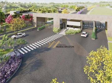 Fachada do condomínio · TERRENO A VENDA - 420M² - A PARTIR DE R$ 640.000,00 - CONDOMÍNIO PORTAL DOS LAGOS - CORRUPIRA - JUND