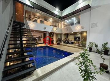Foto 01 · Casa de luxo em condomínio à venda em São Luís-MA, bairro Olho D'água, 4 quartos, 400m² de área.