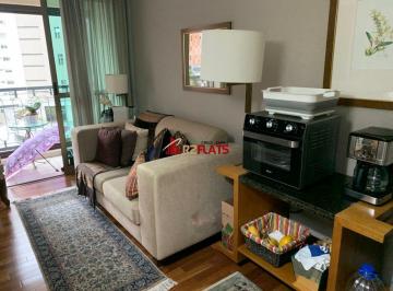 Apartamento · 52m² · 2 Quartos · 2 Vagas · Flat com ótimo preço no bairro Itaim Bibi. Confira!