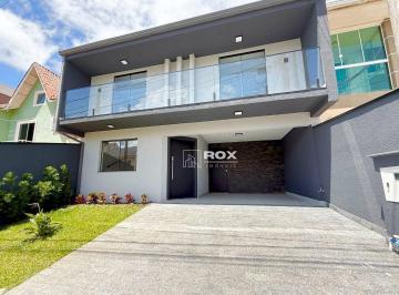 ab4b5a35ebf10fa6a2c69addb562daab7228ba67 · Casa duplex, 3 quartos, quintal, à venda - Cachoeira - Curitiba/PR