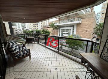 3c740f4c282b5b32efce892f8e1f5715aaaced30 · Apartamento à venda, 189 m² por R$ 1.800.000,00 - Gonzaga - Santos/SP