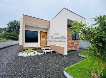 Casa · 79m² · 2 Quartos · 2 Vagas · Casa mobiiada com 2 dormitórios e área de festas em Guabiruba SC