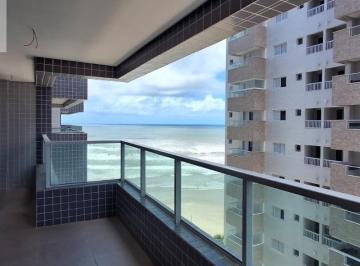 Foto 01 · Apartamento para locação em Praia Grande-SP, bairro Caiçara: 2 quartos, 1 suíte, 1 sala, 2 banheiros