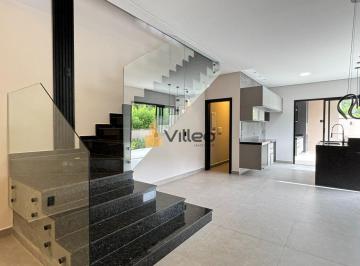 Casa · 225m² · 3 Quartos · 4 Vagas · Casa de Alto Padrão no Condomínio Sunlake, Sorocaba - 3 Suítes, Piscina e Área Gourmet