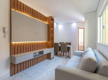 Apartamento · 82m² · 2 Quartos · 1 Vaga · Cobertura com 2 dormitórios à venda, 82 m² por R$ 470.000,00 - Vila Curuçá - Santo André/SP