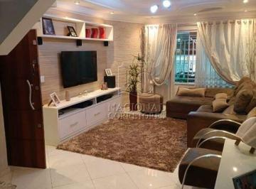 Casa · 201m² · 3 Quartos · 4 Vagas · Sobrado impecável 3 dormitórios, 1 suíte máster, área gourmet, 4 vagas de garagem no Parque Novo Ora