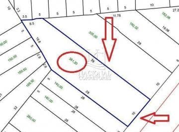 Terreno · 381m² · Terreno plano à venda, 381,20m² por R$ 690.000 - Parque Novo Oratório - Santo André/SP