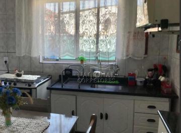 Casa · 202m² · 3 Quartos · 2 Vagas · Casa com 3 dormitórios à venda, 202 m² por R$ 480.000,00 - Vila Palmares - Santo André/SP