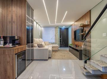Casa · 143m² · 2 Quartos · 2 Vagas · Sobrado com 2 dormitórios à venda, 143 m² rico em planejados, e fino acabamento - Vila Lucinda - San