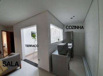 Apartamento · 38m² · 2 Quartos · 1 Vaga · Apartamento sem condomínio, seminovo, à venda na Vila Scarpelli, com quintal e 1 vaga