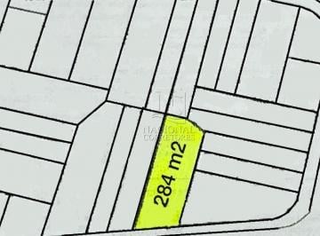 Terreno · 284m² · Terreno à venda, 284 m² por R$ 594.000,00 - Vila Alzira - Santo André/SP