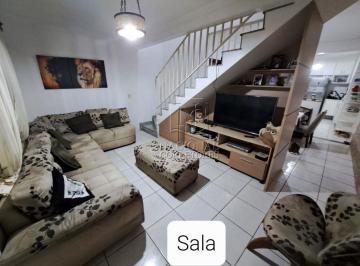 Casa · 101m² · 3 Quartos · 2 Vagas · Sobrado com 3 dormitórios à venda, 101 m² - Jardim das Maravilhas - Santo André/SP