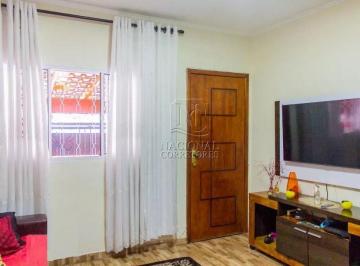 Casa · 115m² · 2 Quartos · 1 Vaga · Sobrado com 2 dormitórios à venda, 115 m² - Jardim Santo Antônio - Santo André/SP