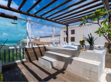 Apartamento · 207m² · 4 Quartos · 1 Vaga · Cobertura duplex 207m porto das dunas porteira fechada