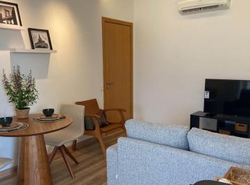 Foto 07 · Apartamento mobiliado com 1 Quarto e 2 banheiros para Alugar, 51 m² por R$ 4.700/Mês Cambuí