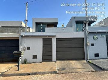 Casa de 3 quartos, Anápolis · Venda Direta de imóvel - Residencial Cerejeiras II Etapa. Anápolis-GO