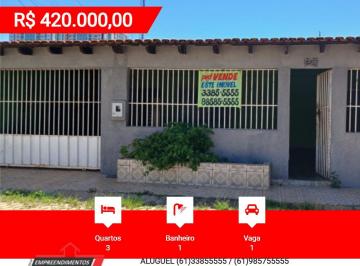 Casa de 3 quartos, Gama · Vende Casa Quadra 02 Setor Norte