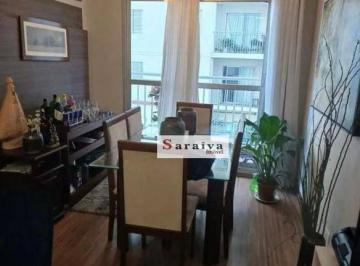 c2ede0284701b08fb7bdb57de6622af63fc5f7c6 · Apartamento com 3 dormitórios à venda, 67 m² por R$ 445.000 - Vila Homero Thon - Santo André/SP
