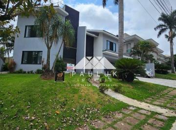 03d4136d9b0ae7452446345c2379c0bb265ad854 · Sobrado com 5 dormitórios, sendo 4 suítes à venda, 604 m² por R$ 3.500.000 - Condomínio Residencial