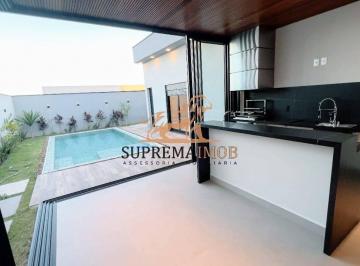 Casa · 414m² · 4 Quartos · 6 Vagas · Casa térrea de Alto Padrão à venda com 220m²-Condomínio Alphaville Castello
