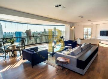 1 · Apartamento mobiliado para locação com 229 m², 4 suítes e 03 vagas no bairro Jardim Paulista.