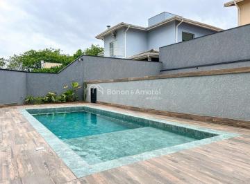 Casa · 294m² · 4 Quartos · 4 Vagas · Casa em condominio 3 Suítes, com piscina em Valinhos /SP