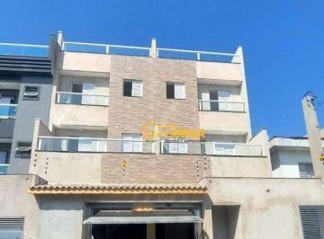 481398234fb26af0fd9567621b4c880e9a88fe88 · Cobertura à venda, 100 m² por R$ 449.000,00 - Vila Curuçá - Santo André/SP