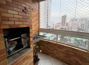 Apartamento · 60m² · 2 Quartos · 1 Vaga · Apto de Frente 300m do Mar 2 dorm com Suite e churrasqueira na sacada