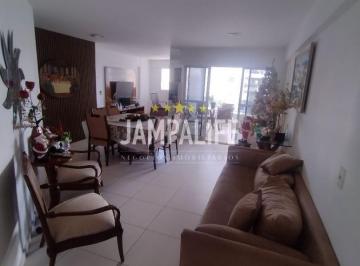 Apartamento · 140m² · 4 Quartos · 2 Vagas · Apartamento com 4 dormitórios à venda, 140 m² por R$ 830.000 - Brisamar - João Pessoa/PB