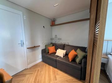 Sala · Apartamento Flat - Cidade Jardim - 1 Suíte - 26m².