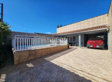 Casa · 131m² · 3 Quartos · 3 Vagas · Casa com 3 dorms, Vera Cruz, Mongaguá - R$ 475 mil, Cod: 355703