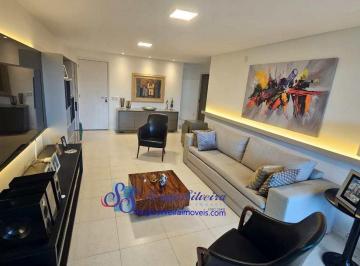 Apartamento de 3 quartos, Aquiraz · Apartamento nascente a poucos passos da praia com 3 suítes – Porto das Dunas