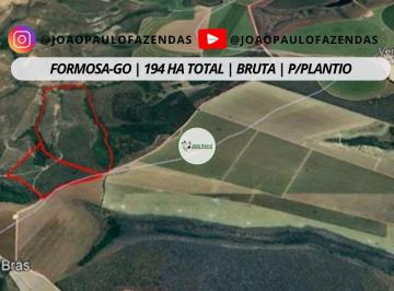 Rural , Formosa · Fazenda a venda em Formosa-GO - 194 HA - para SOJA-MILHO