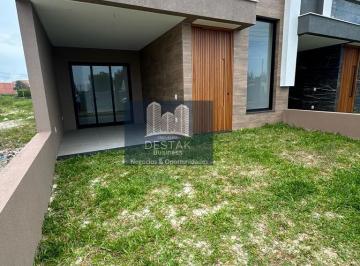 Casa · 125m² · 3 Quartos · 2 Vagas · Casa Nova Perto do Mar – Perfeita para Você!