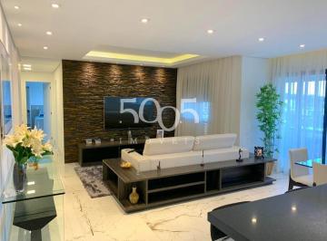 Foto 01 · Lindo apartamento mobiliado à venda no Edifício City Parque com 130m2. Com sala 2 ambientes, varanda