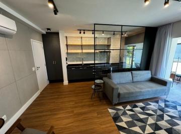 LIVING · Apartamento para alugar, 50 m² por R$ 7.554,00/mês - Chácara Santo Antônio - São Paulo/SP